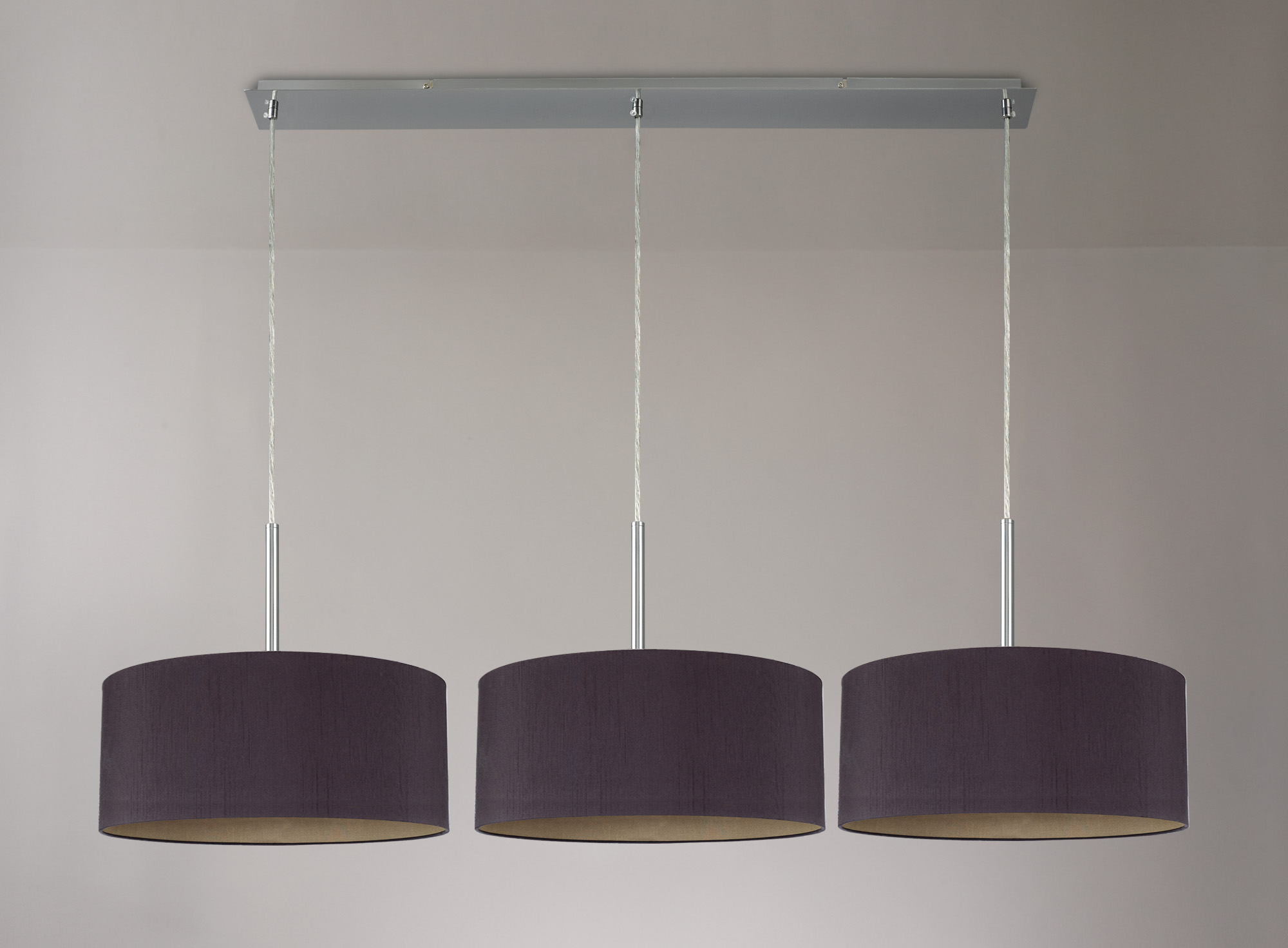 Baymont CH BL/GR Ceiling Lights Deco Linear Fittings